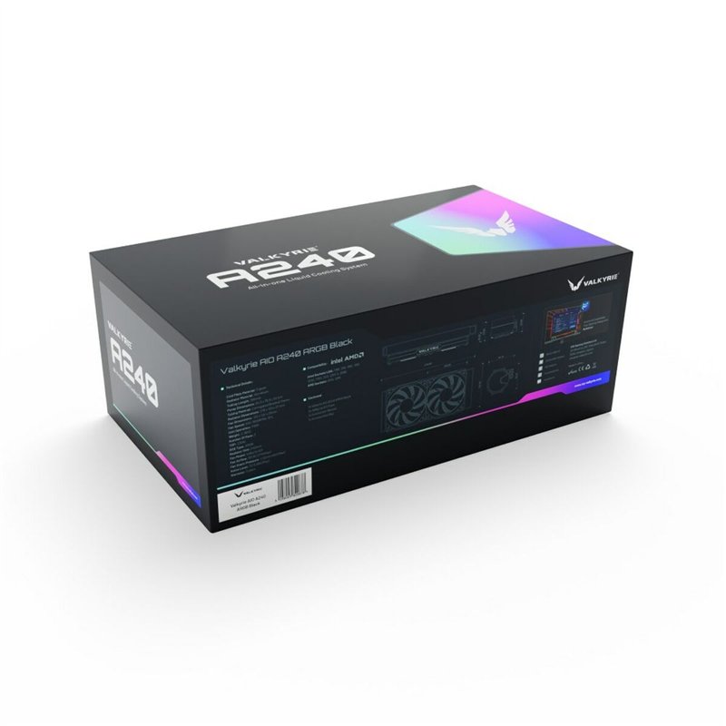 Image secondaire de Kit de refroidissement liquide Valkyrie VK-AIOA240B
