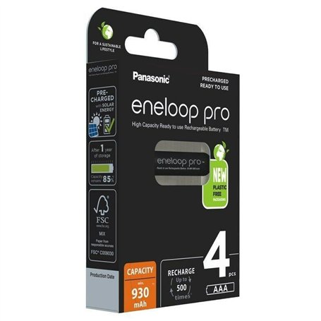 Batterie rechargeable Panasonic BK-4HCDE/4CP 1
