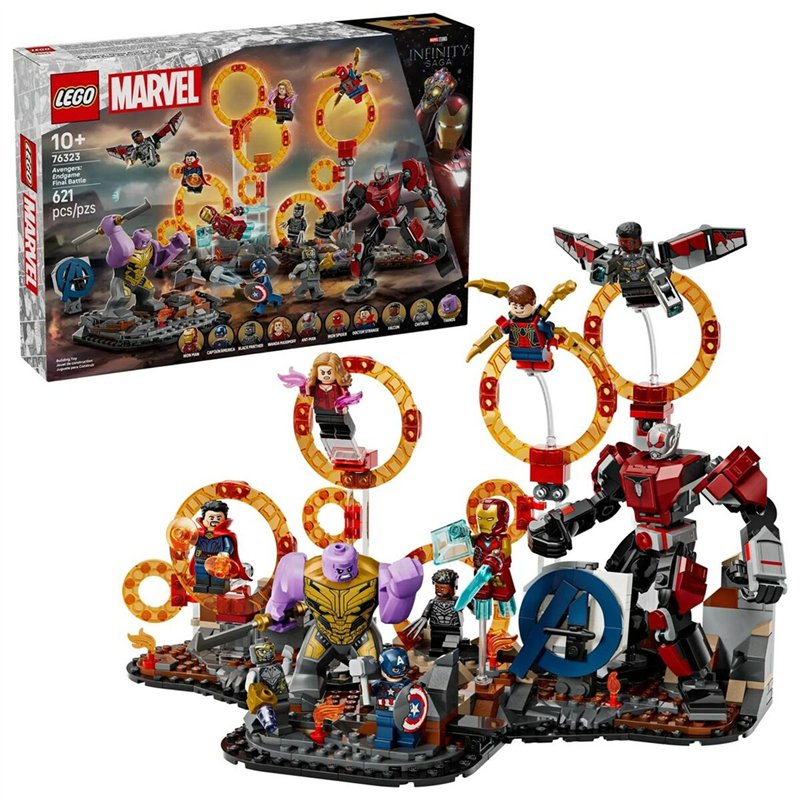 Set de construction Lego 76323 Avengers: Endgame Final Battle 621 Pièces