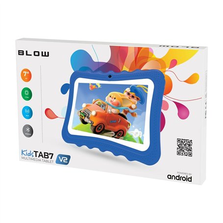 Tablette Blow KidsTAB7 V2 BLOW 7" Allwinner A133 4 GB RAM 128 GB Bleu Noir Blue