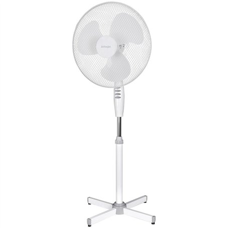 Ventilateur sur Pied Activejet WSR-40B Blanc Gris Argenté 50 W