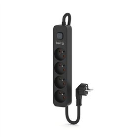 Rallonge 4 prises Schuko avec interrupteur Kerg M02513 (1