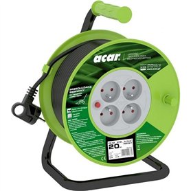 Câble de Rallonge Acar M02047 Noir 20 m