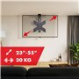 Support de plafond MacLean MC-492 55" 30 Kg