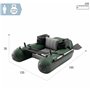 Bateau gonflable Intex 119 x 38 x 165 cm