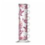 Ensemble de 6 tasses à café Bialetti 29596 Blanc Rose Porcelaine 90 ml (6 Unités)