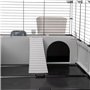 Cage Ferplast Métal Plastique recyclé 179 x 56 x 72 cm