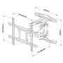 Support mural Techly 308886 80" 50 kg