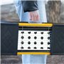 Barbecue Portable Aktive Acier 89 x 32 x 22 cm Jaune