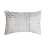 Coussin DKD Home Decor Beige Gris Polyester Patchwork 60 x 10 x 40 cm