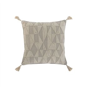 Coussin Home ESPRIT Naturel Boho 45 x 8 x 45 cm