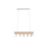 Suspension Home ESPRIT Blanc Noir Marron Clair Bois 50 W 80 x 10 x 30 cm