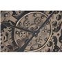 Horloge Murale Home ESPRIT Naturel Bois Métal 80 x 9,5 x 80 cm