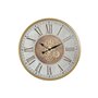Horloge Murale Home ESPRIT Doré Argenté Verre Fer 72 x 8