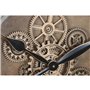 Horloge Murale Home ESPRIT Doré Argenté Verre Fer 72 x 8,5 x 72 cm