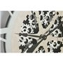 Horloge Murale Home ESPRIT Argenté Fer 102 x 9,5 x 102 cm