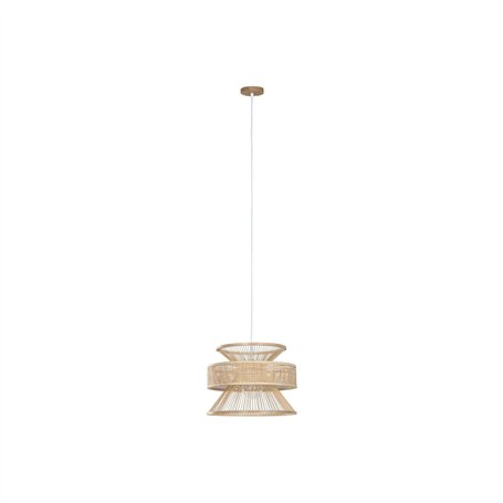 Suspension Home ESPRIT Marron Bambou 50 W 40 x 40 x 30 cm