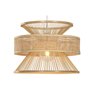 Suspension Home ESPRIT Marron Bambou 50 W 40 x 40 x 30 cm