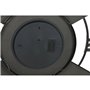 Horloge Murale Home ESPRIT Noir Naturel Métal Rotin 100 x 9 x 100 cm