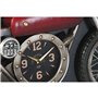 Horloge Murale Home ESPRIT Rouge Doré PVC Métal Moto Vintage 120 x 15,5 x 60 cm