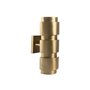 Applique Home ESPRIT Doré 50 W 220 V 15 x 18 x 39 cm