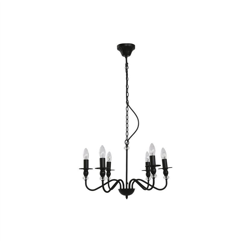 Suspension Home ESPRIT Noir Métal 25 W 54 x 54 x 46 cm