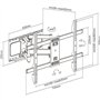 Support mobile pour téléviseur 37 - 80 - Stell - SHO 5630