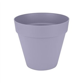 Pot de fleur - Elho - Loft Urban Rond - Violet - L 29 x B 28.5 x H 26 cm - Extérieur - 100% recyclé