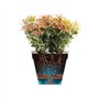 Pot de fleur - Elho - Loft Urban Rond - Roues 50 - Violet - L 49 x B 48.5 x H 45 cm - Extérieur - 100% recyclé