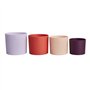 Pot de fleur - Elho - Lex Pott - Set 15 - Violet Rouge Rose Violet - L 15 x B 14.8 x H 14 cm - Intérieur - 100% recyclé