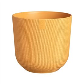 Pot de fleur - Elho - Jazz Rond - Jaune - L 35 x B 34.5 x H 32 cm - Intérieur - 100% recyclé