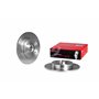 Brembo 08.9512.27 Disque de Frein Arrière avec roulement intégré et ABS - 1 Disque