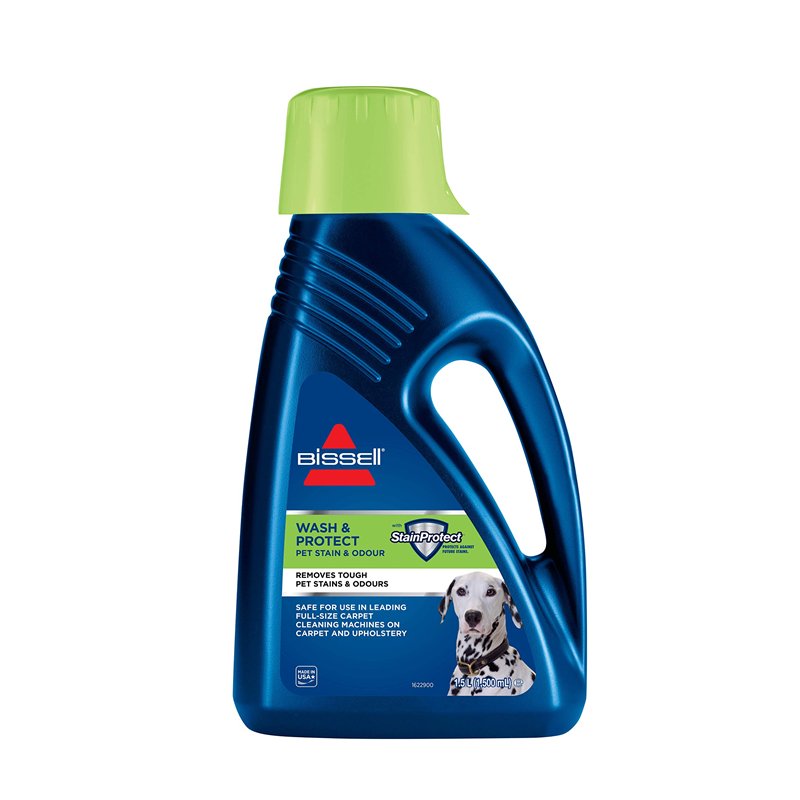 BISSELL Formule Wash & Protect Pet , Formule Shampoing Moquette, 1,5L , 1087