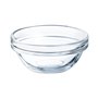 Arcoroc Lot de 6 petits bols à condiments en verre transparent