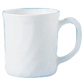 Arcoroc ARC D6880 Trianon Lot de 6 tasses à café en verre opale Blanc 290 ml