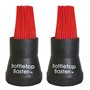 JOKARI Crazy But It Works Lot de 2 bols en silicone pour barbecue Noir