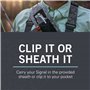 Leatherman Signal - Pince multifonctions conçue pour l’aventure, avec 19 outils dont un allume-feu, un marteau, un sifflet d’urg