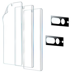 LK 3+2 Protection Ecran Compatible avec Google Pixel 7 Pro Anti-Rayures et Sans Bulles