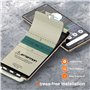 LK 3+2 Protection Ecran Compatible avec Google Pixel 7 Pro Anti-Rayures et Sans Bulles,3pcs Vitre Protection en TPU Flexible et 