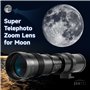 Téléobjectif EF/EF-S JINTU 420-800mm F8.3 Zoom Objectif pour Canon EOS SLR 4000D 2000D 80D 90D 5D III 6D 7D II 60D 70D 250D 750D