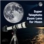 Téléobjectif EF/EF-S JINTU 650-1300mm F8 Zoom Objectif pour Canon EOS SLR 4000D 2000D 80D 90D 5D III 6D 7D II 60D 70D 250D 750D 