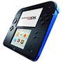 Console Nintendo 2DS - noire & bleue