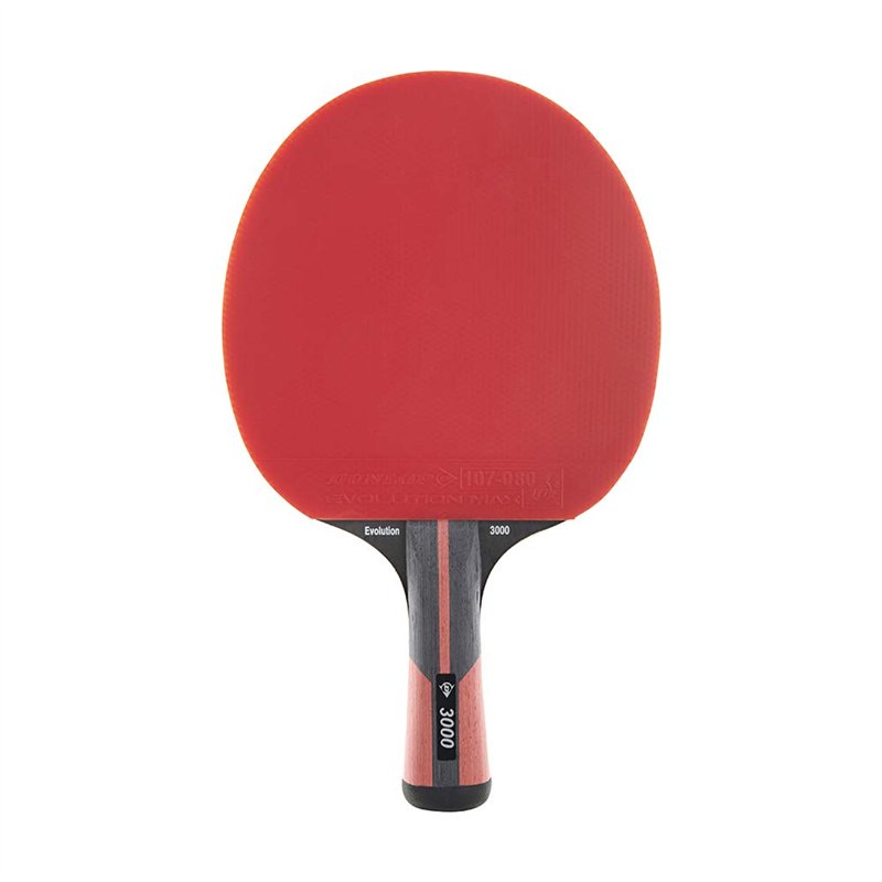 Image secondaire de Dunlop Raquette de Tennis de Table Evolution 3000 certifiée ITTF, Parfaite pour Les Joueurs avancés, Noire, Taille Unique