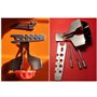 Scie Chaînes Outil Affûtage Kit D'affûtage Tronçonneuse Rotatif Kit Accessoire Chaîne Scie Tronçonneuse Affûtage Fixation Outil 