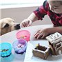 Nuby - Pots pour encas - Pots de conservation pour bébé - Sans BPA - 6 pièces - 300 ml - 3+ mois