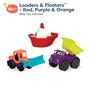 Battat BX1528 Vehicules Jouet Coloré Multicolore 3 Unité (Lot de 1)