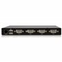 StarTech.com Switch KVM USB sur IP - 1 Écran VGA pour 4 Ordinateurs - Commutateur KVM via Cat5 (SV441DUSBI)