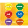 CRAYOLA - Gouaches lavables pour Enfants, 6 Couleurs Classiques, pour l'école et Les Loisirs créatifs, 54-1204