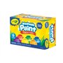 CRAYOLA - Gouaches lavables pour Enfants, 6 Couleurs Classiques, pour l'école et Les Loisirs créatifs, 54-1204