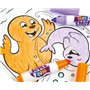 CRAYOLA- Mini Kids-Album d'Activité Colora Efface & Recolore avec 16 Pages Réutilisables et 3 Marqueurs effaçables, 81-1499, Col